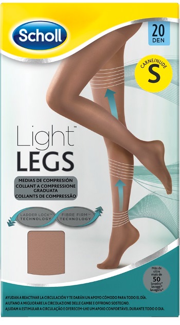 SCHOLL LIGHTLEGS 20 DENARI TAGLIA S COLORE NUDE 1 PAIO - farmasorriso.com
