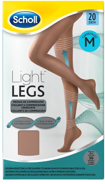 SCHOLL LIGHTLEGS 20 DENARI TAGLIA M COLORE NUDE 1 PAIO - farmasorriso.com