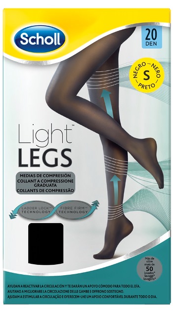 SCHOLL LIGHTLEGS 20 DENARI TAGLIA S COLORE NERO 1 PAIO - farmasorriso.com