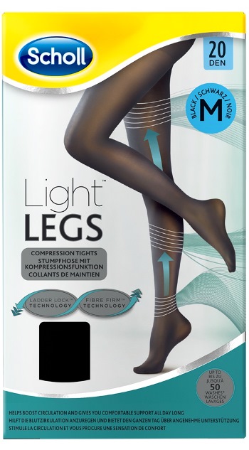 SCHOLL LIGHTLEGS 20 DENARI TAGLIA M COLORE NERO 1 PAIO - farmasorriso.com