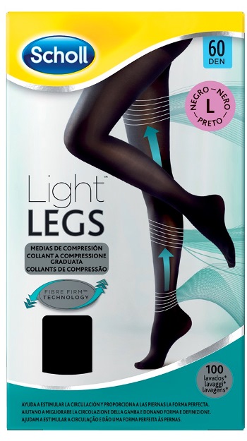 SCHOLL LIGHTLEGS 20 DENARI TAGLIA L COLORE NERO 1 PAIO - farmasorriso.com
