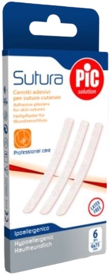 CEROTTO PER SUTURA PIC SOLUTION 3 X 75 MM 10 PEZZI - farmasorriso.com