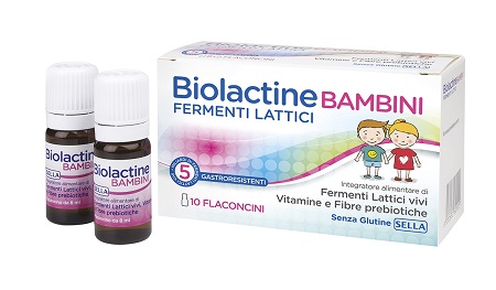 BIOLACTINE BAMBINI 10 FLACONCINI 8 ML - farmasorriso.com