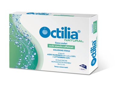 OCTILIA NATURAL OCCHI STANCHI E AFFATICATI 10 FLACONCINI 0,5 ML - farmasorriso.com