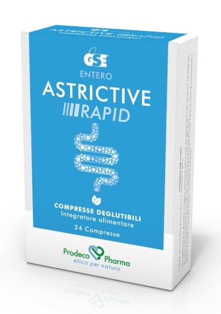 GSE ENTERO ASTRICTIVE RAPID 24 COMPRESSE DEGLUTIBILI - farmasorriso.com