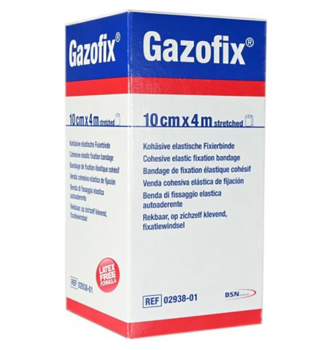 BENDA ELASTICA AUTOADESIVA GAZOFIX 10X400 CM - farmasorriso.com