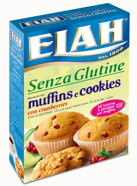 ELAH PREPARATO PER MUFFIN E COOKIES CON CRANBERRIES 190 G - farmasorriso.com