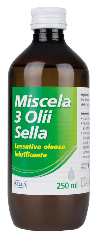 MISCELA 3 OLII LASSATIVO 250 ML MD - farmasorriso.com