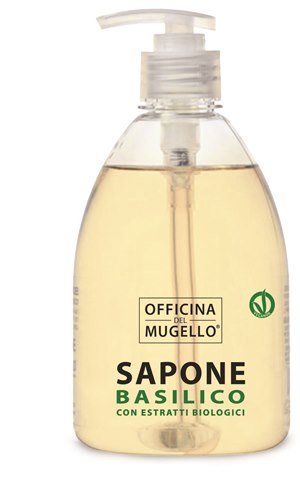 OFFICINA DEL MUGELLO SAPONE BASILICO 500 ML - farmasorriso.com