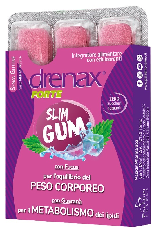 DRENAX SLIM DIMAGRANTE 9 GUM - farmasorriso.com