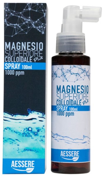 MAGNESIO SUPERIORE COLLOIDALE PLUS SPRAY 1000 PPM 100 ML - farmasorriso.com