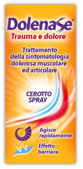 DOLENASE CEROTTO SPRAY TRAUMA E DOLORE 50 ML - farmasorriso.com