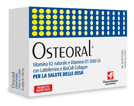 OSTEORAL 30 CAPSULE MOLLI - farmasorriso.com