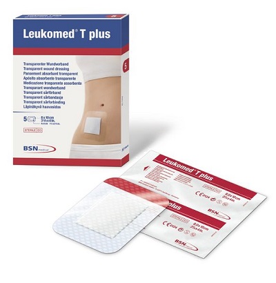 LEUKOMED T PLUS MEDICAZIONE POST-OPERATORIA TRASPARENTE IMPERMEABILE 7,2 X 5 CM - farmasorriso.com