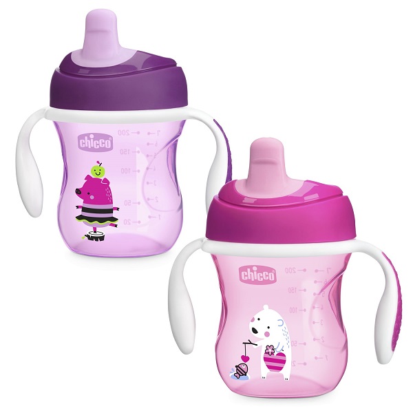 CHICCO TAZZA TRAINING ROSA 6 MESI - farmasorriso.com