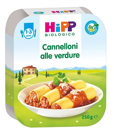 HIPP BIO CANNELLONI ALLE VERDURE 250 G - farmasorriso.com