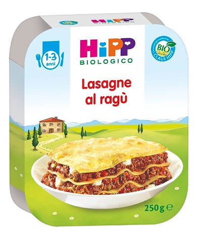 HIPP BIO LASAGNE AL RAGU VASCHETTA 250 G - farmasorriso.com