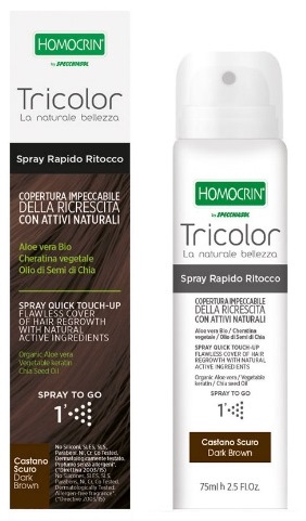 TRICOLOR SPRAY RITOCCO CASTANO SCURO 75 ML - farmasorriso.com