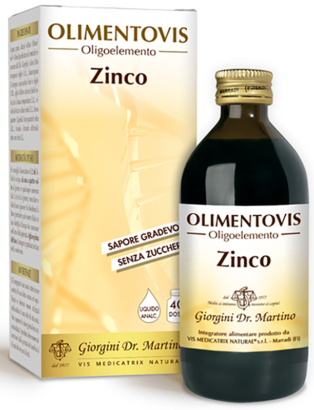 ZINCO OLIMENTOVIS 200 ML - farmasorriso.com