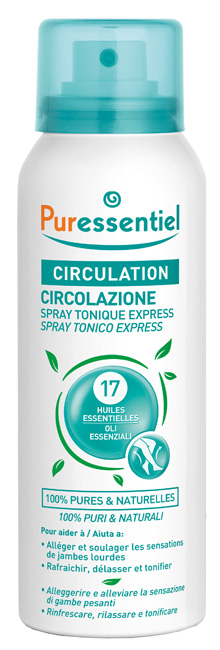 PURESSENTIEL SPRAY TONICO EXPRESS CIRCOLAZIONE 100 ML - farmasorriso.com