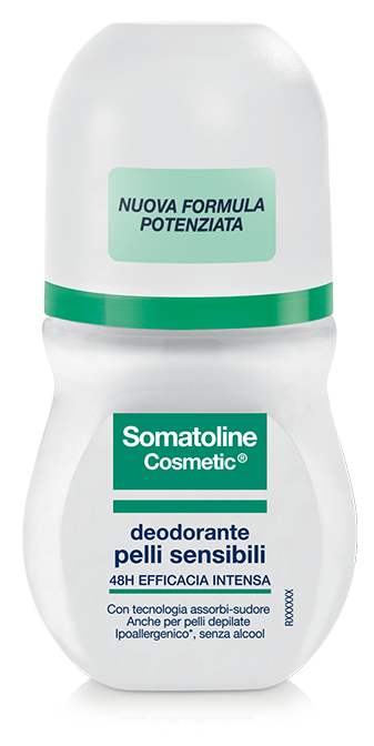 SOMAT C DEO PELLI SENSIBILI DUETTO ROLLON DUO 50 ML + 50 ML - farmasorriso.com