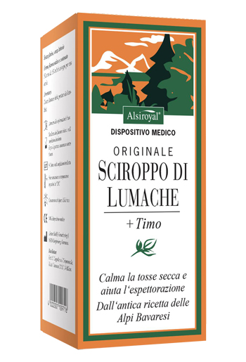 SCIROPPO LUMACHE ORIGINALE 150 ML - farmasorriso.com