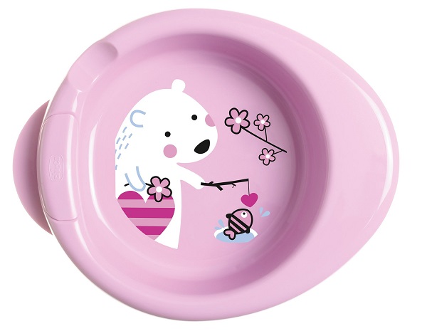 CHICCO PIATTO PAPPACALDA 6 MESI+ ROSA - farmasorriso.com
