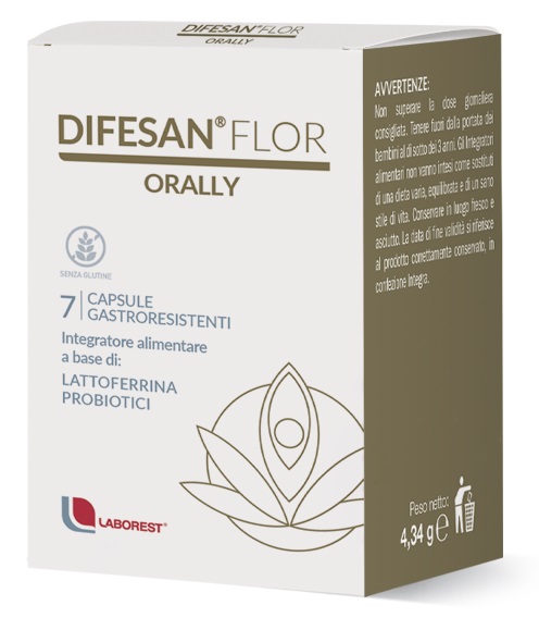 DIFESAN FLOR ORALLY 7 CAPSULE - farmasorriso.com