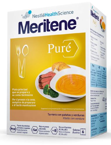 MERITENE PURE' VITELLO E VEDURE 2 X 75 G - farmasorriso.com