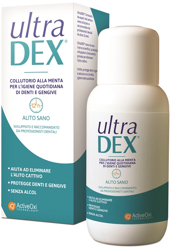ULTRADEX COLLUTORIO ALITO SANO 250 ML SENZA ALCOOL - farmasorriso.com