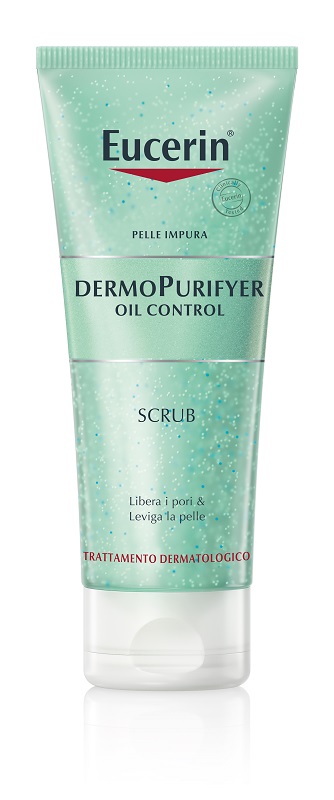 EUCERIN DERMOPURIFYER OIL CONTROL SCRUB 100 ML - farmasorriso.com
