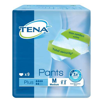PANNOLONE PULL-UP TENA PANTS PLUS TAGLIA MEDIUM 9 PEZZI - farmasorriso.com