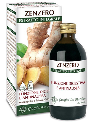 ZENZERO ESTRATTO INTEGRALE 200 ML - farmasorriso.com
