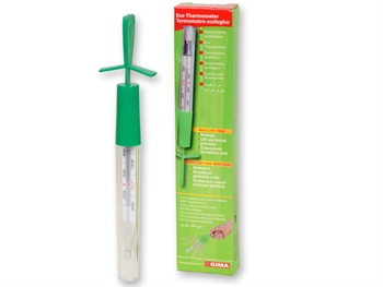 TERMOMETRO ECOLOGICO GIMA SISTEMA SCARICO RAPIDO - farmasorriso.com