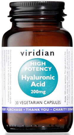 VIRIDIAN HYALURONIC ACID HIGH POTENCY 30 CAPSULE VIRIDIAN ACIDO IALURONICO ALTA CONCENTRAZIONE - farmasorriso.com