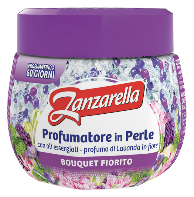 ZANZARELLA PERLE ANTIZANZARA FLOREALE 170 G - farmasorriso.com