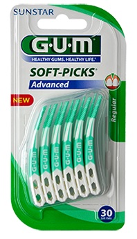 GUM SOFTPICKS ADVANCE SCOVOLINO SMALL GOMMA 30 PEZZI - farmasorriso.com