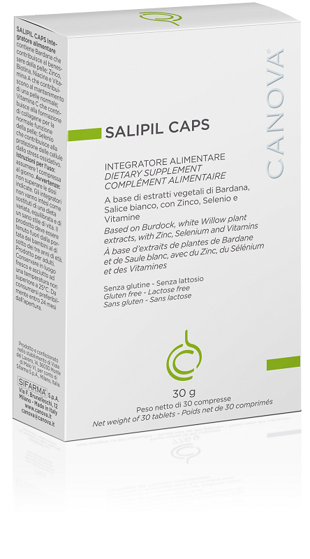 CANOVA SALIPIL CAPS 30 COMPRESSE NUOVA CONFEZIONE - farmasorriso.com