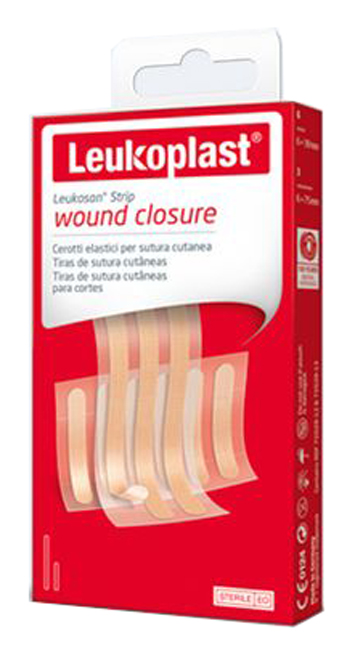 LEUKOSAN STRIP KIT DA 6 CEROTTI 6X38MM + 3 CEROTTI 6X75MM - farmasorriso.com
