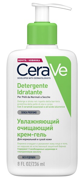 CERAVE DETERGENTE IDRATANTE 236 ML - farmasorriso.com