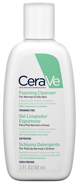 CERAVE SCHIUMA DETERGENTE VISO 88 ML - farmasorriso.com