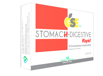 GSE STOMACH DIGESTIVE RAPID 8 COMPRESSE - farmasorriso.com