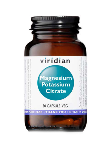 VIRIDIAN MAGNESIUM POTASSIUM CITRATE 30 CAPSULE VIRIDIAN MAGNESIO POTASSIO CITRATO - farmasorriso.com