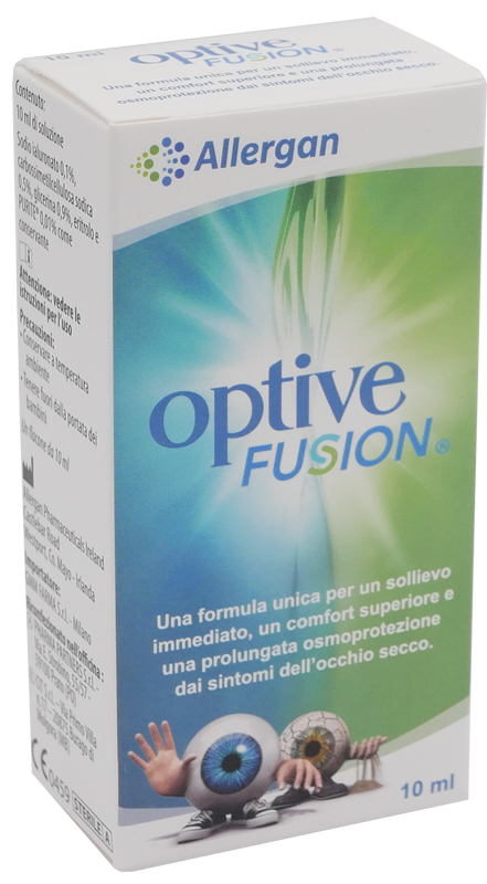 SOLUZIONE OFTALMICA OPTIVE FUSION 10 ML - farmasorriso.com