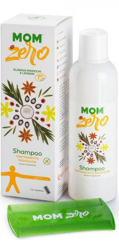 MOM ZERO OLIO TRATTAMENTO PEDICULOSI 200 ML - farmasorriso.com