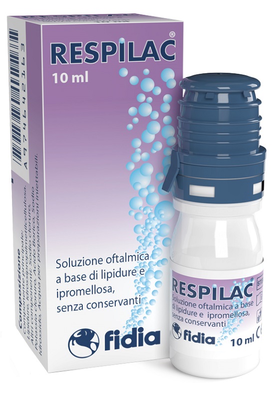 SOLUZIONE OFTALMICA RESPILAC A BASE DI LIPIDURE E IPROMELLOSA 10 ML - farmasorriso.com