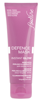 DEFENCE MASK INSTANT GLOW MASCHERA PEELING ILLUMINANTE 75 ML - farmasorriso.com