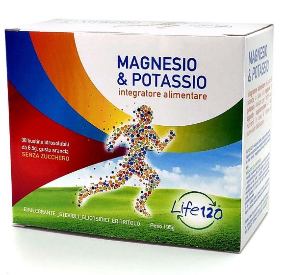 MAGNESIO E POTASSIO 30 BUSTINE - farmasorriso.com