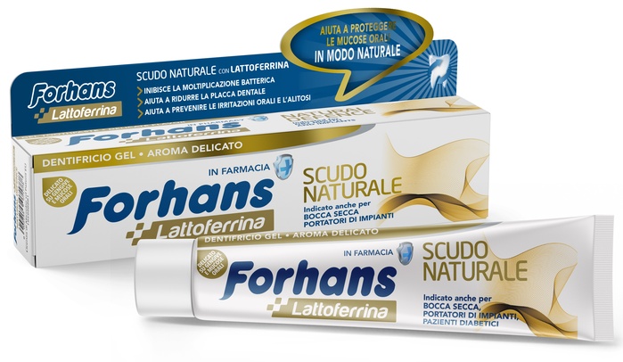 FORHANS DENTIFRICIO SCUDO NATURALE 75 ML - farmasorriso.com