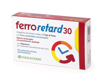 FERRO RETARD 30 COMPRESSE - farmasorriso.com